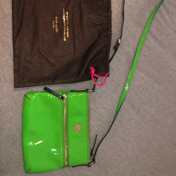 kate spade Handbags - Kate Spade green cross body purse